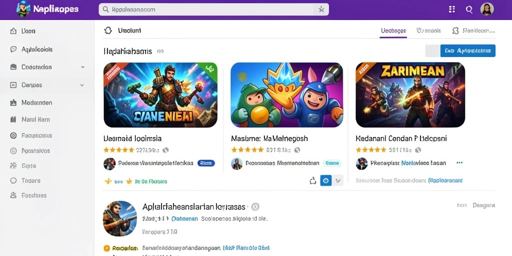 Grafis yang memukau dengan efek suara yang menambah keseruan.