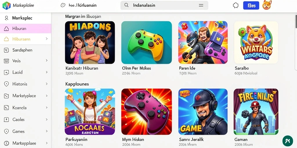 Screenshot aksi seru dalam permainan GIM999.