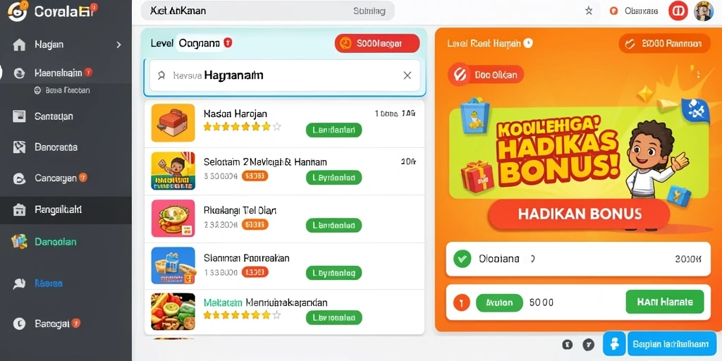 Bonus besar menanti di dalam permainan.