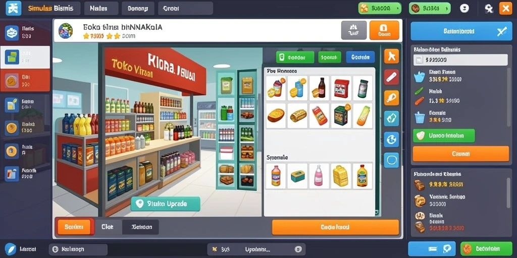 Screenshot dari level yang penuh tantangan dan keseruan.