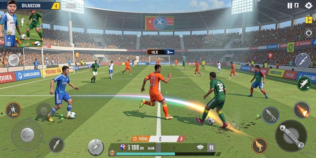 Grafis yang mengesankan dengan efek visual menakjubkan.