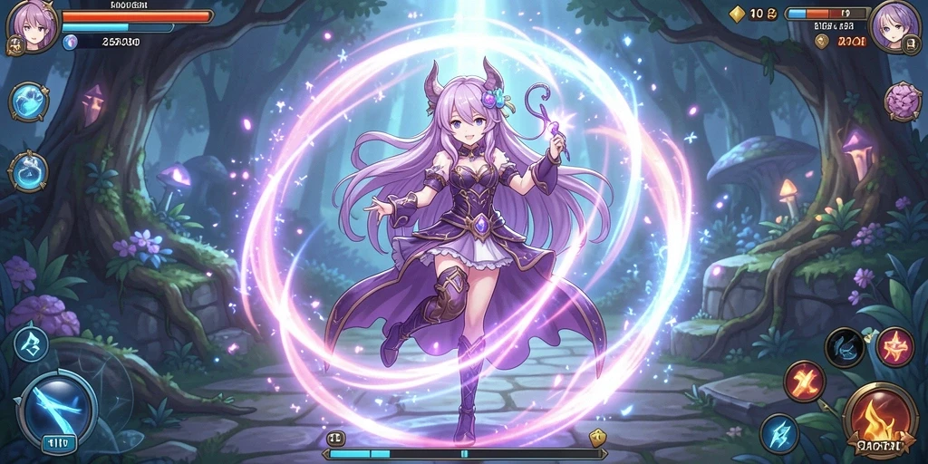 Karakter-karakter unik yang bisa dipilih.